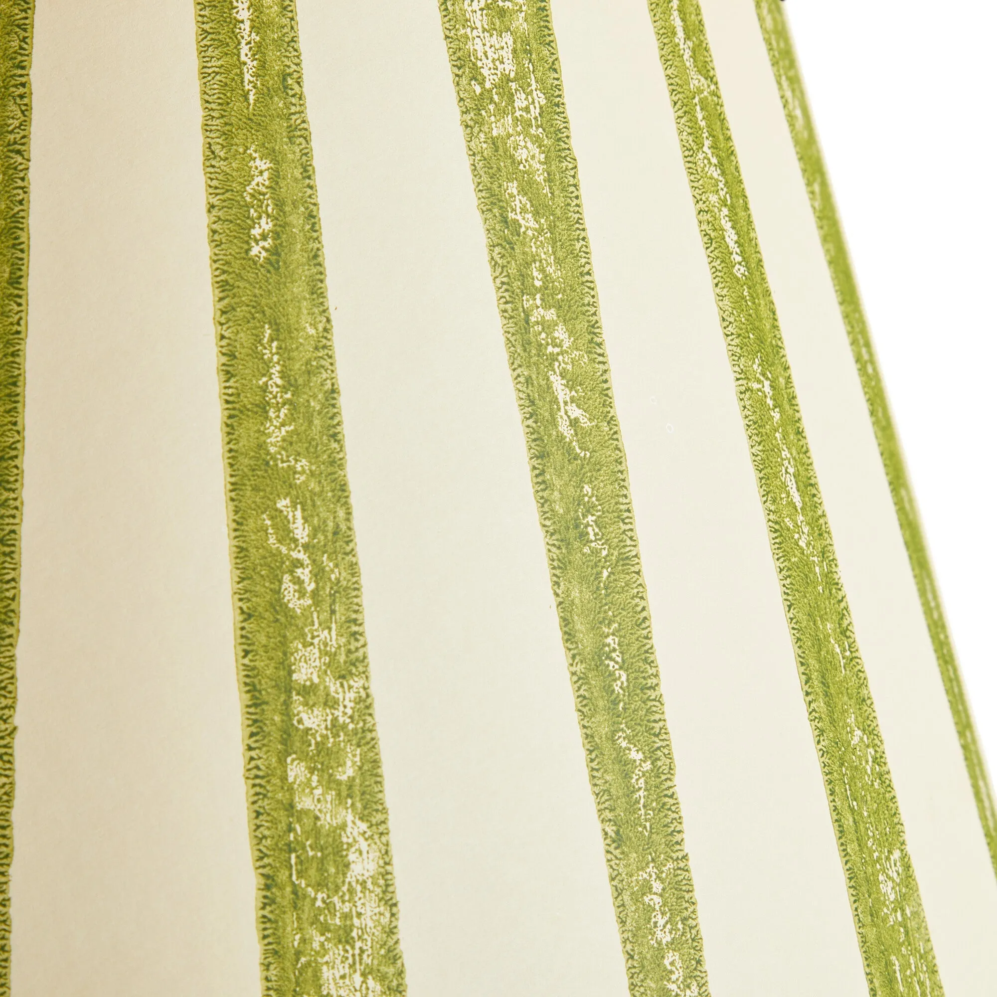 12cm tall tapered clip on shade in verdant tapers hand painted card