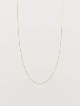 14K 20" Simple Necklace