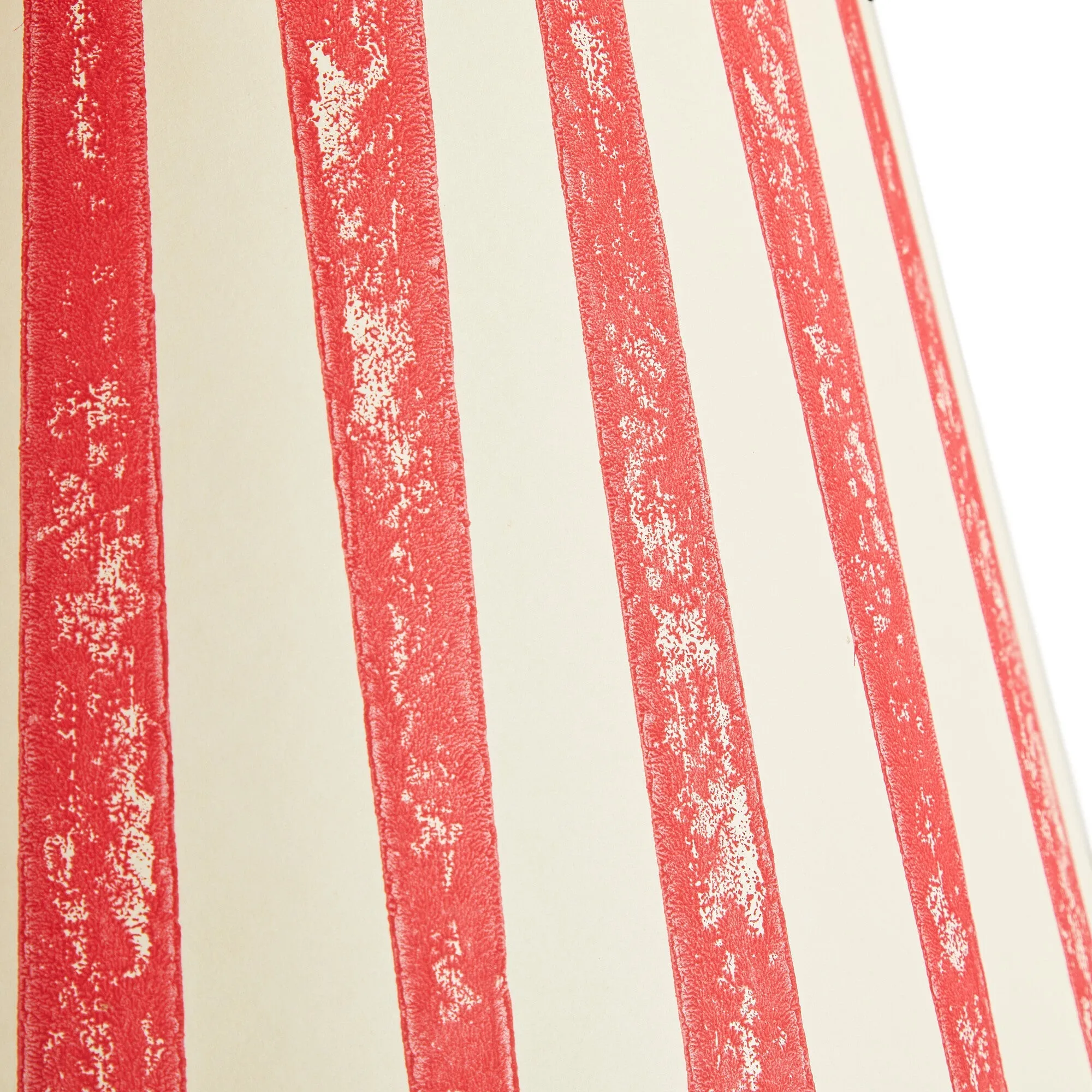 20cm empire shade in scarlet tapers hand painted card