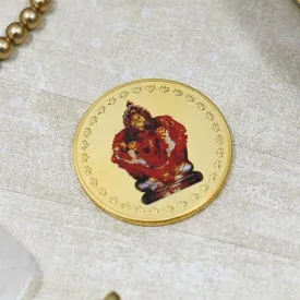 24K Gold Foil Siddhi Vinayak Coin