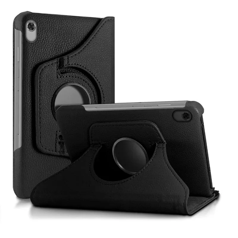360 Degree Rotating PU Leather Tablet Flip Cover For Lenovo M10 Plus X606