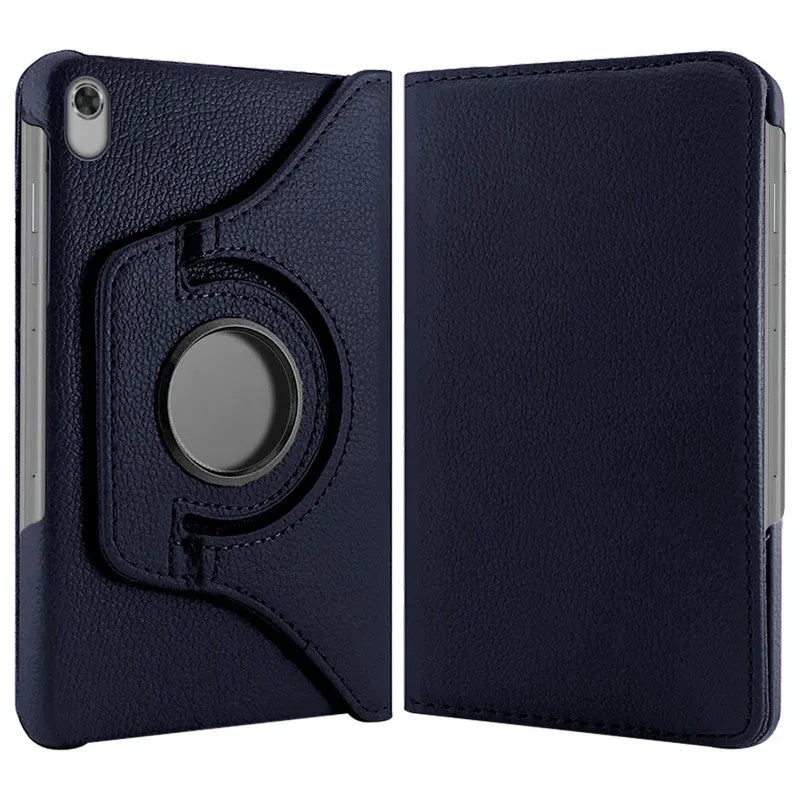 360 Degree Rotating PU Leather Tablet Flip Cover For Lenovo M10 Plus X606