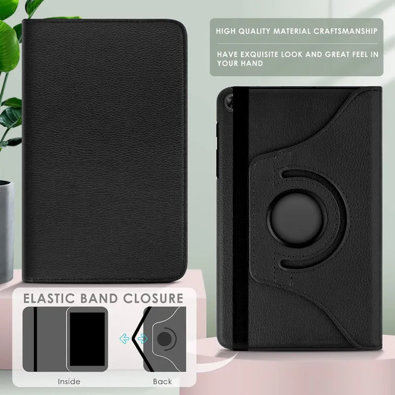 360 Degree Rotating PU Leather Tablet Flip Cover For Realme Pad (10.4 inch)