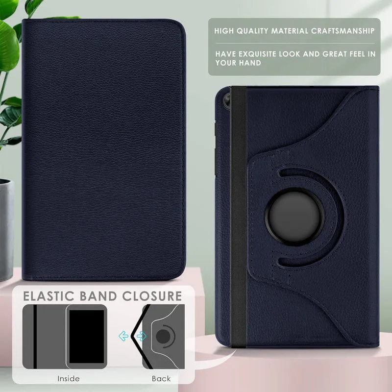 360 Degree Rotating PU Leather Tablet Flip Cover For Realme Pad (10.4 inch)
