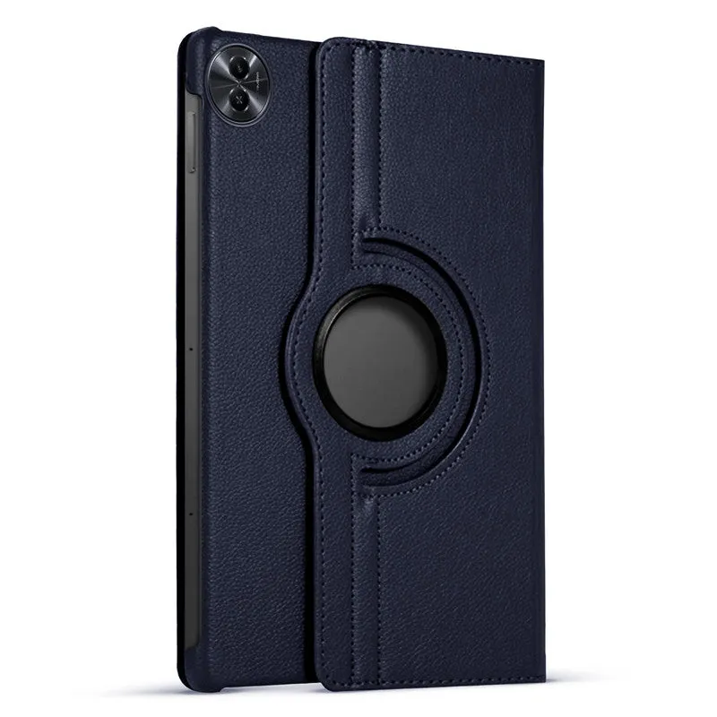 360 Degree Rotating PU Leather Tablet Flip Cover For Realme pad 2