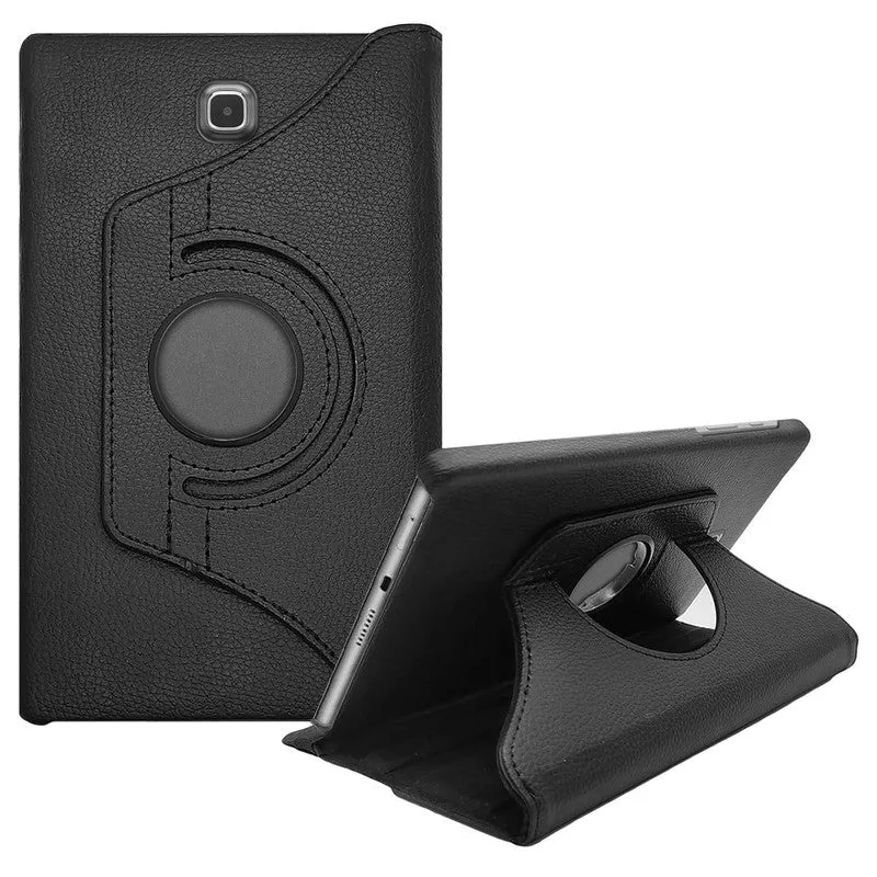 360 Degree Rotating PU Leather Tablet Flip Cover For Samsung Galaxy Tab A SM-T350 8-Inch
