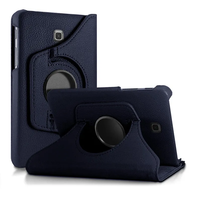 360 Degree Rotating PU Leather Tablet Flip Cover For Samsung Galaxy Tab A SM-T350 8-Inch
