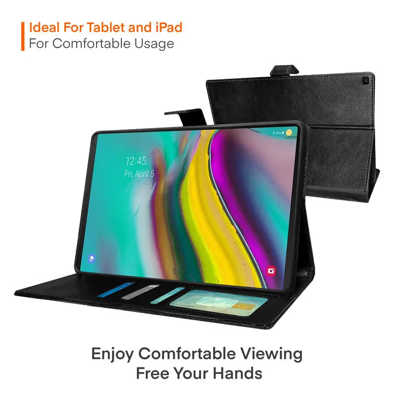 360 Degree Rotating PU Leather Tablet Flip Cover For Samsung Tab S5e SM-T725