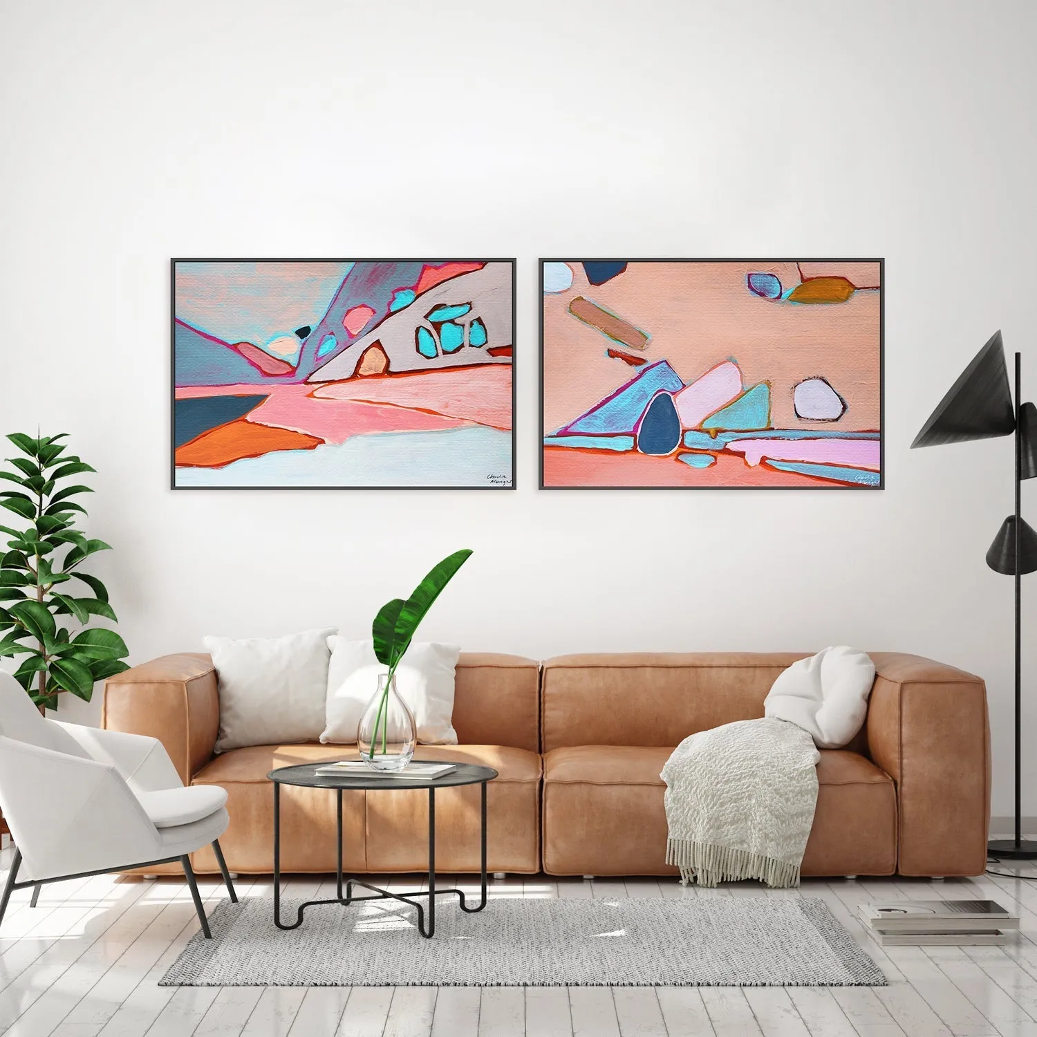 Abstract Mountain, Land And Rocks , By Moments By Charlie