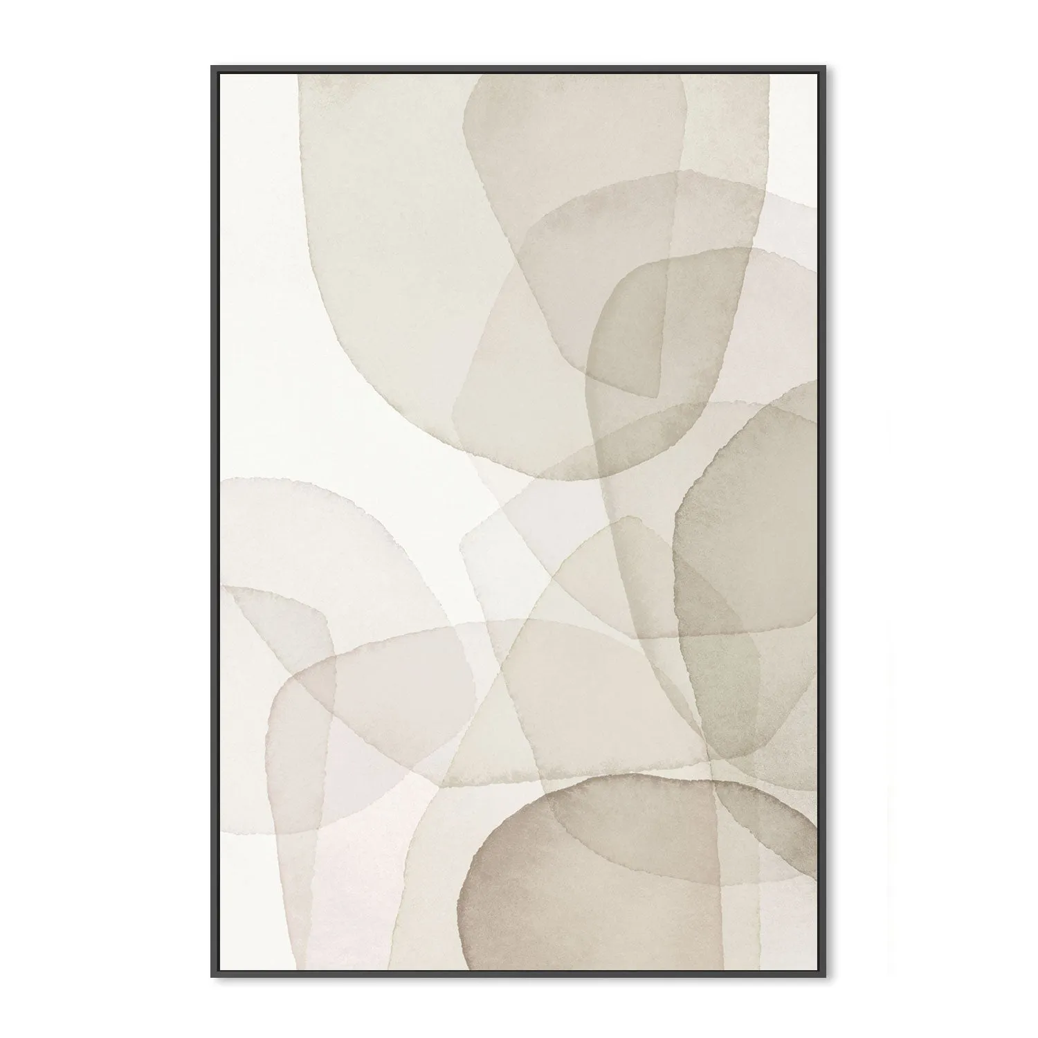 Abstract White Petal , By Dear Musketeer Studio