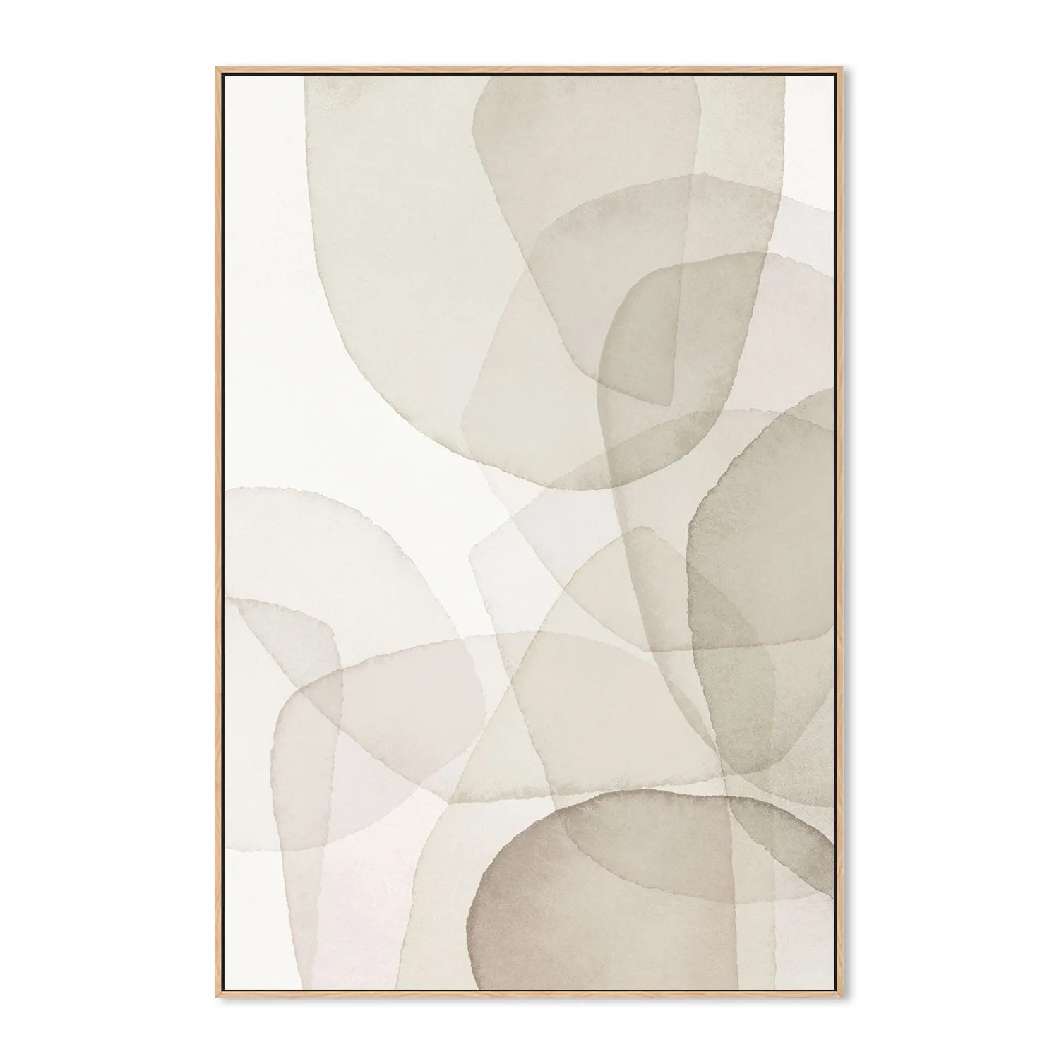 Abstract White Petal , By Dear Musketeer Studio