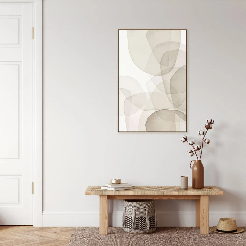Abstract White Petal , By Dear Musketeer Studio