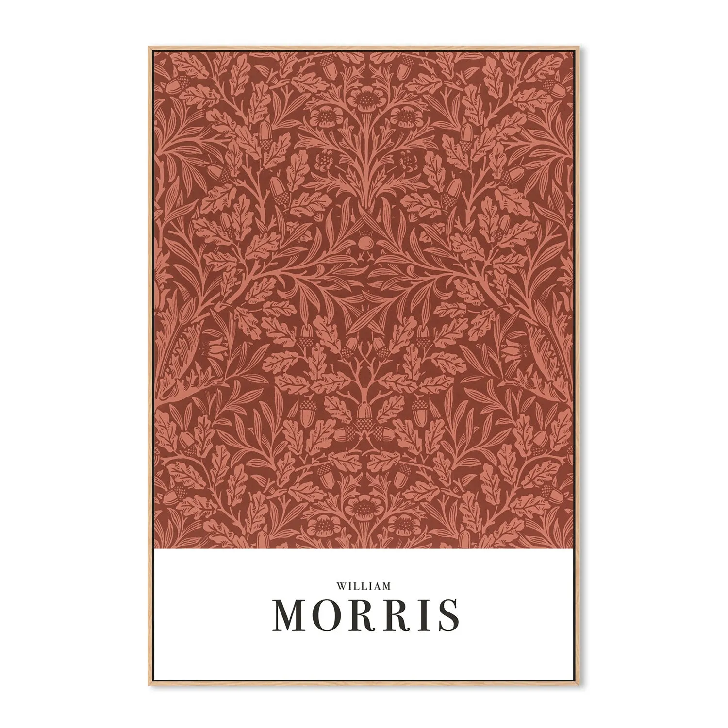 Acorns And Oak leaves , By William Morris