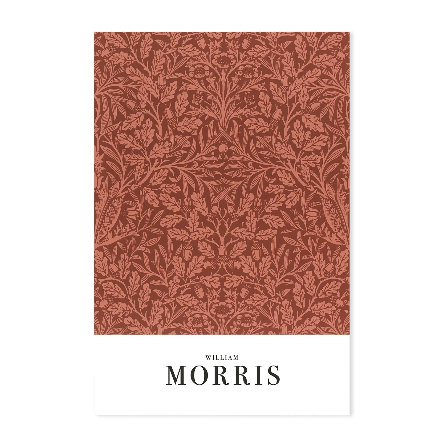 Acorns And Oak leaves , By William Morris