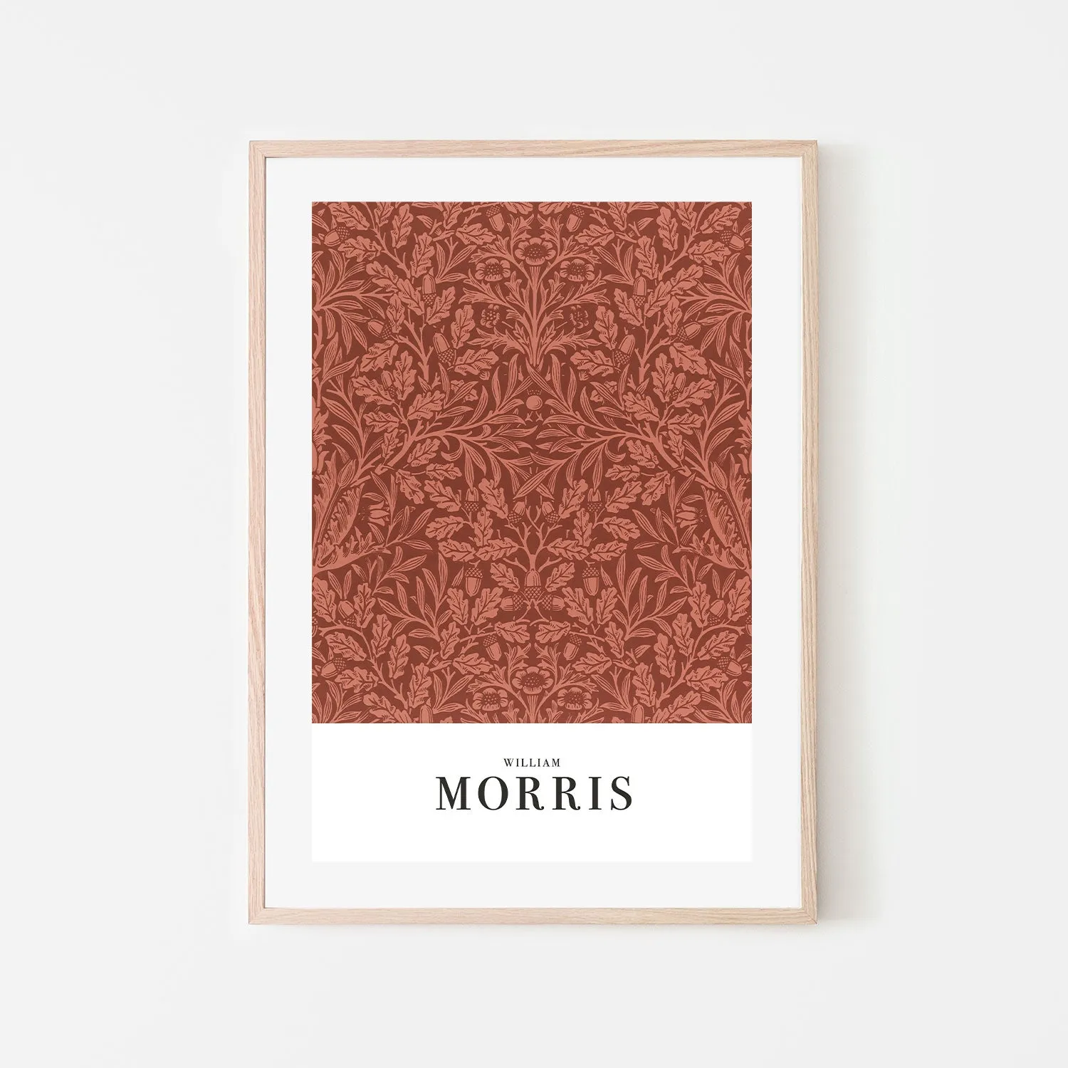 Acorns And Oak leaves , By William Morris