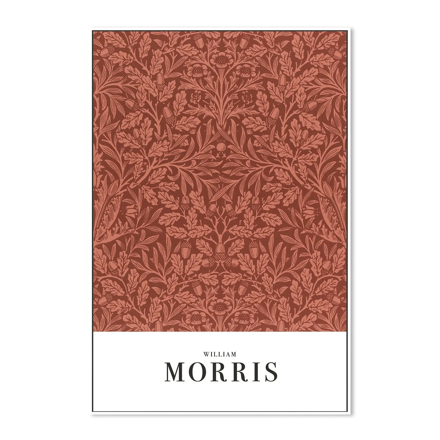 Acorns And Oak leaves , By William Morris