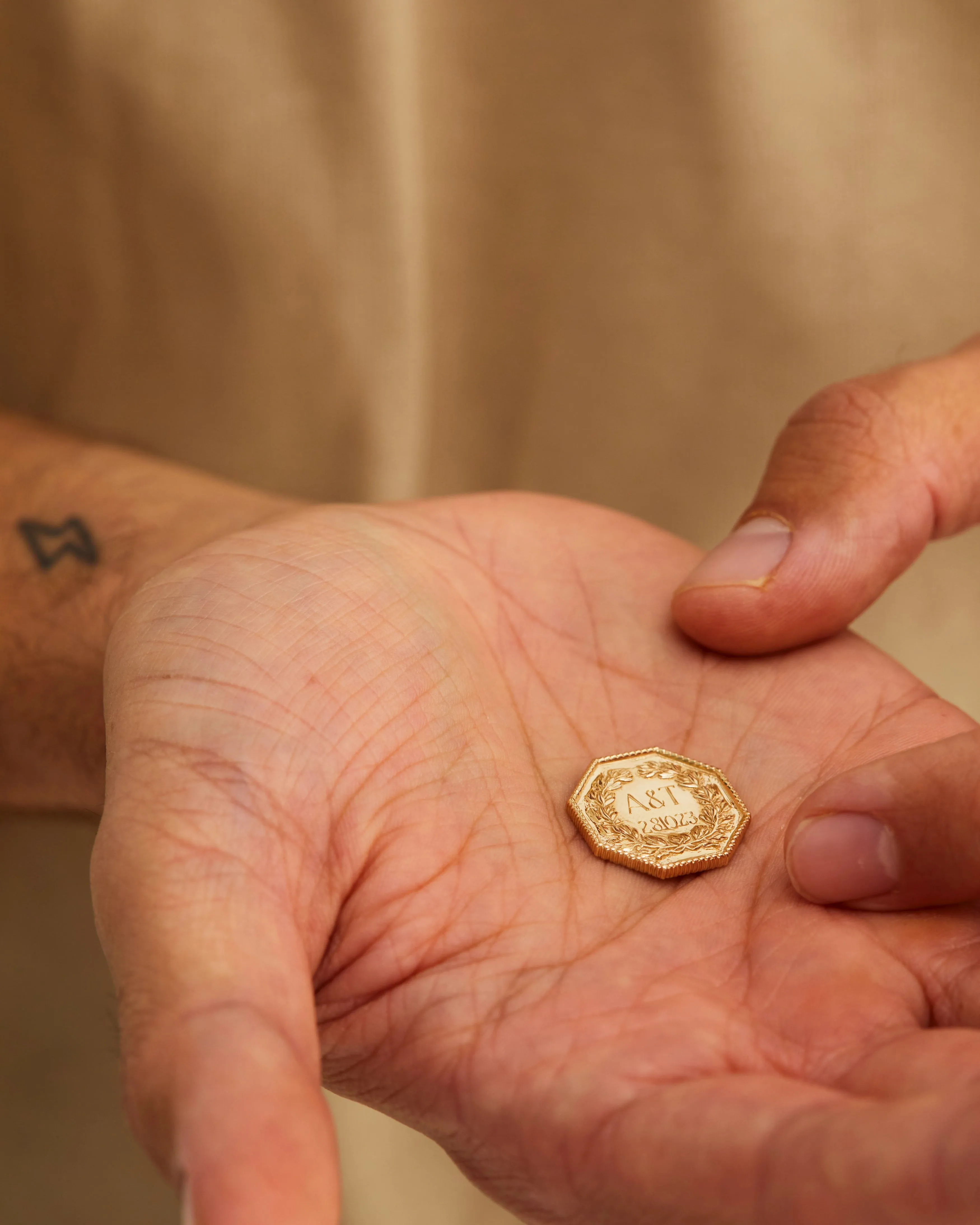 Aeneid Wedding Coin