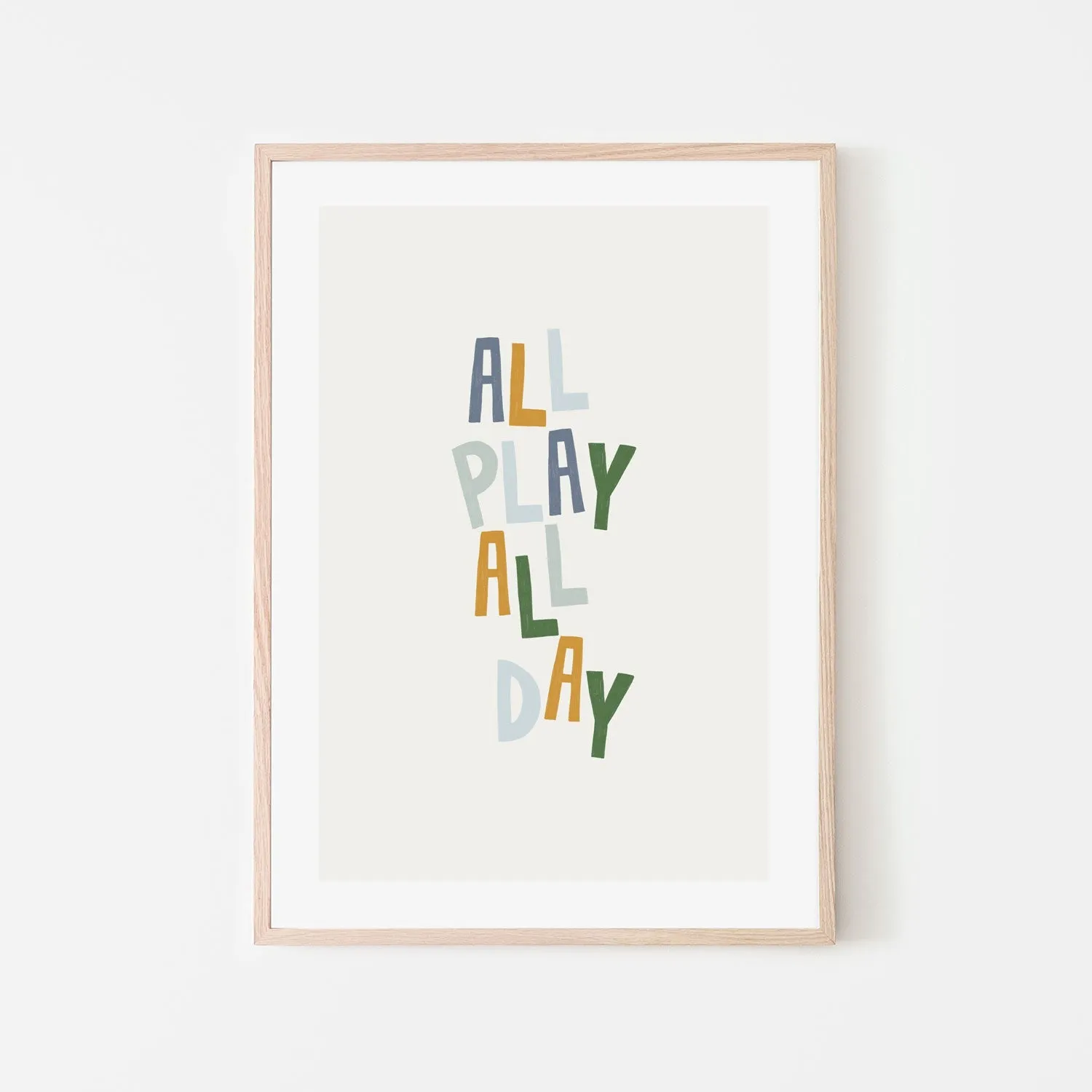 All Play All Day , By Menina Lisboa