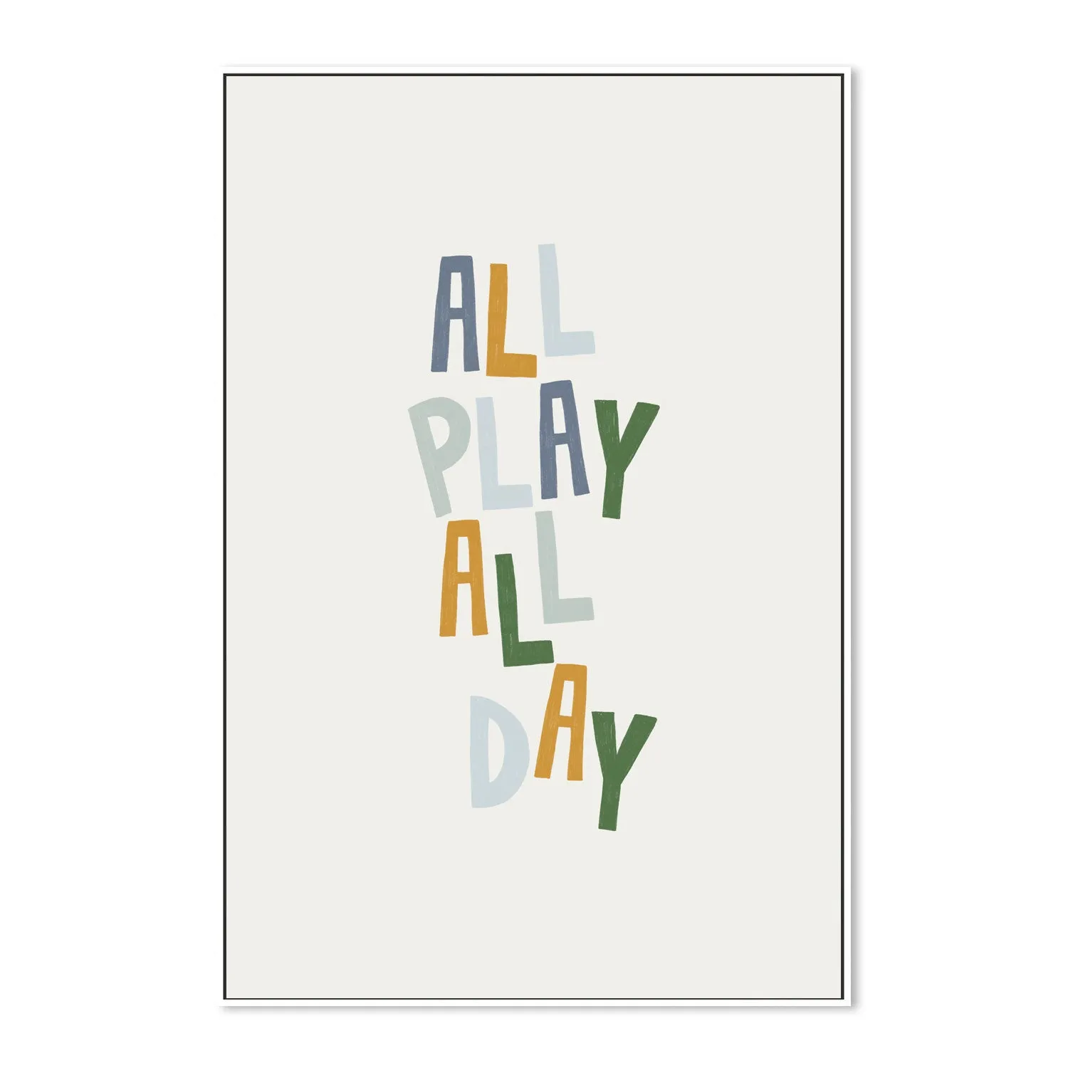 All Play All Day , By Menina Lisboa