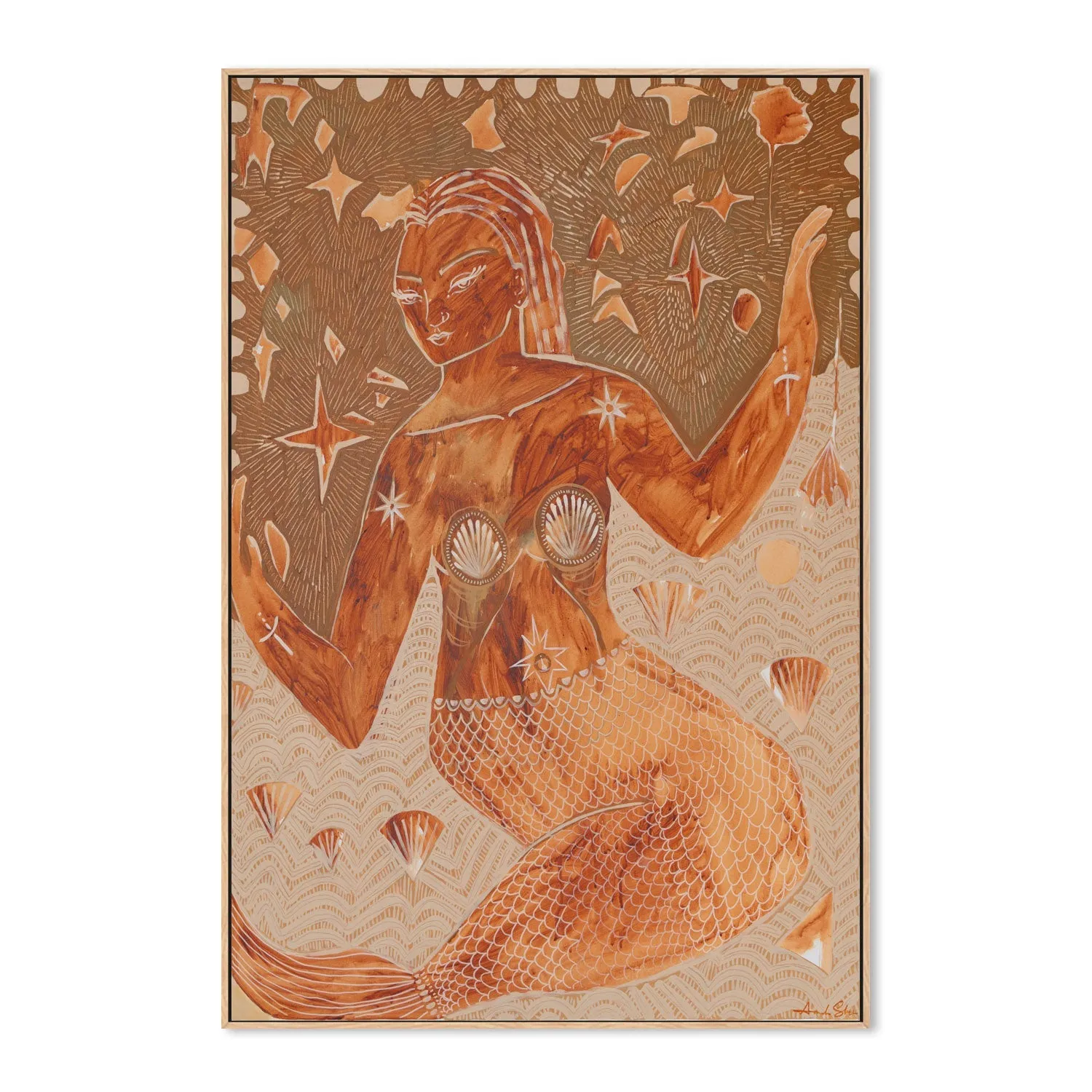 Amber Rose, Mermaid , By Amanda Skye