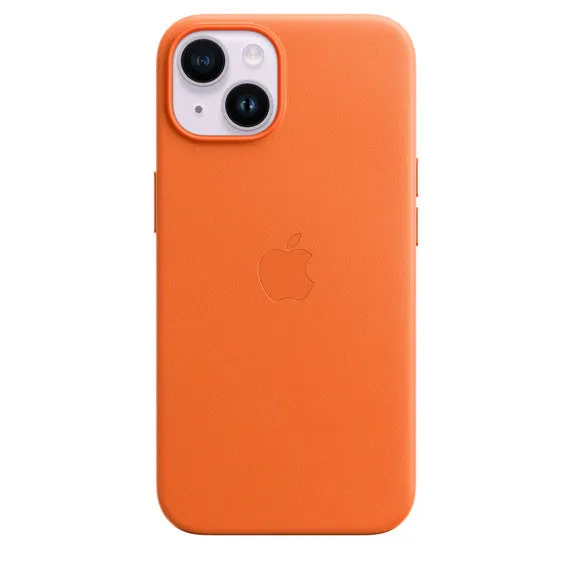 Apple Leather Case with MagSafe for iPhone 14