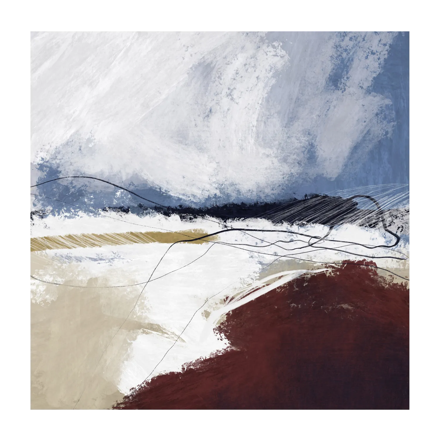 April Tide , By Dan Hobday