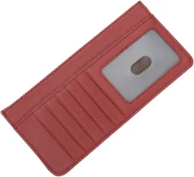 ARRIZO Women's Credit Card Wallet Slim Long Card Wallet Holder with Zipper Pocket for Cash, Coin, Receipt, ID Card