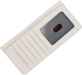 ARRIZO Women's Credit Card Wallet Slim Long Card Wallet Holder with Zipper Pocket for Cash, Coin, Receipt, ID Card