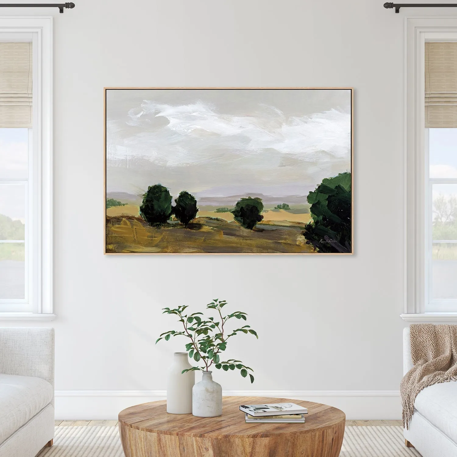 Autumn Fields , By Pamela Munger