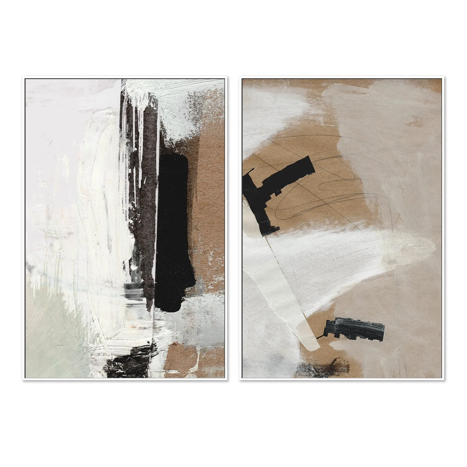 Avenue and Truce, Set Of 2, By Dan Hobday