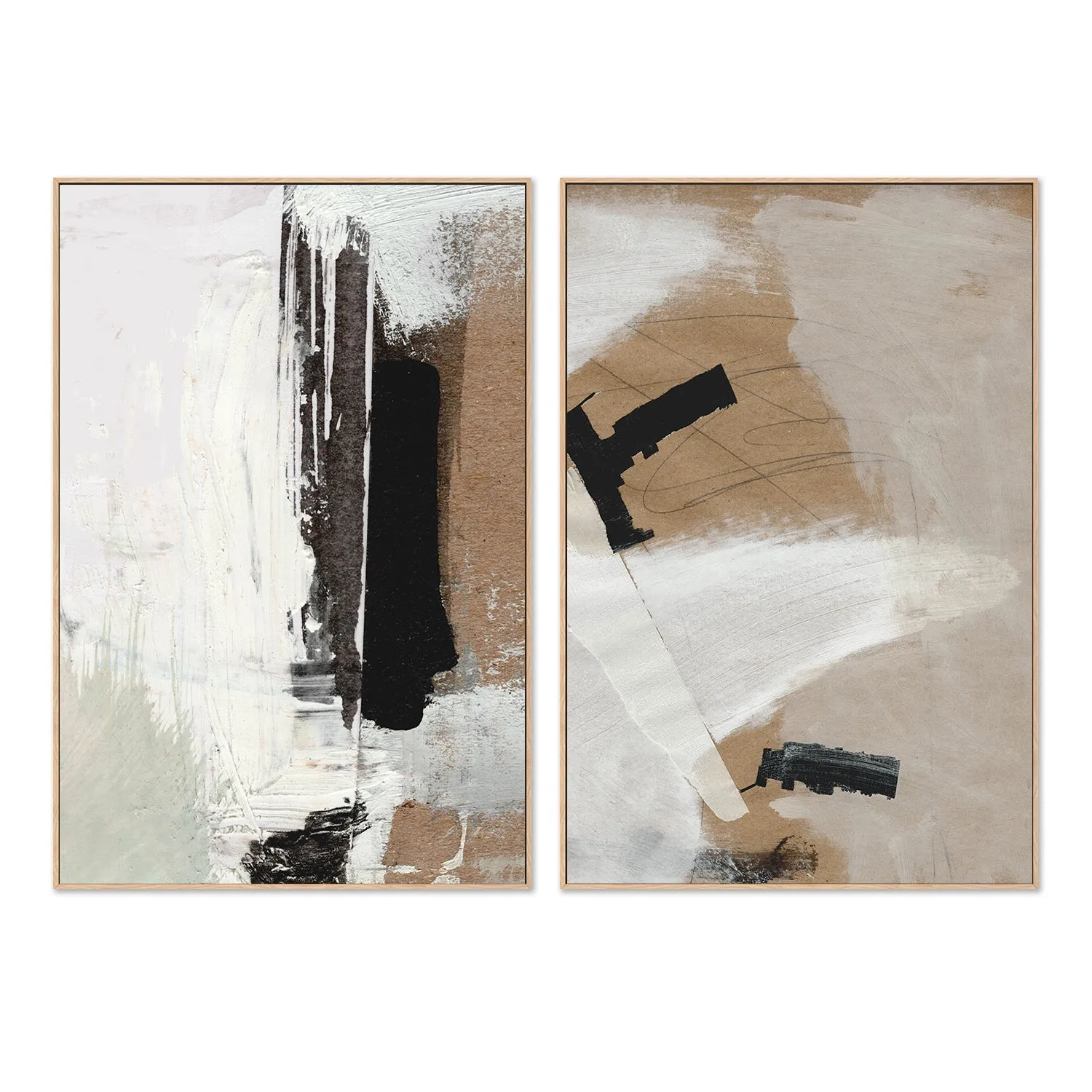 Avenue and Truce, Set Of 2, By Dan Hobday