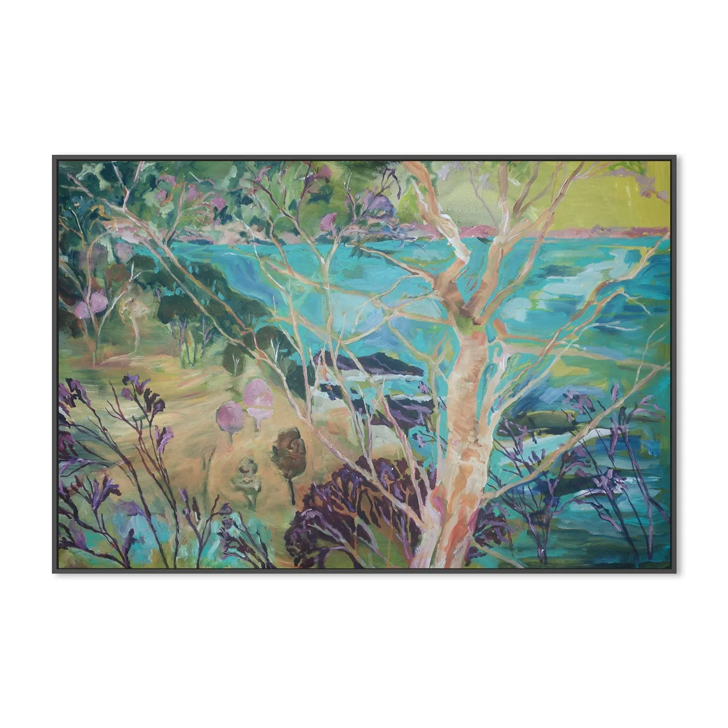 Azure Through The Trees , By Christine Read