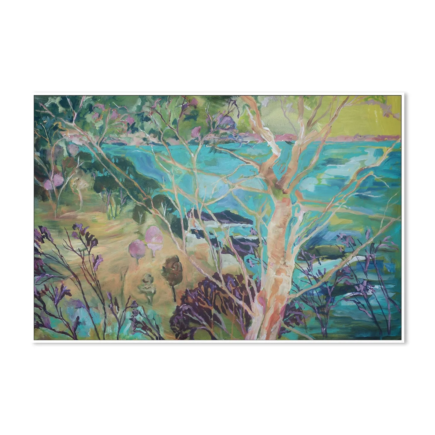 Azure Through The Trees , By Christine Read