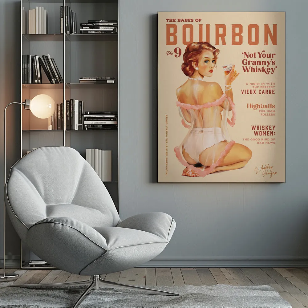 Babes of Bourbon Vol 9 Vintage Whiskey Pinup , By Brett Gramse