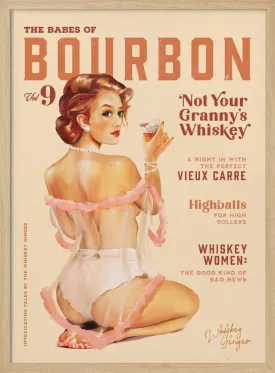 Babes of Bourbon Vol 9 Vintage Whiskey Pinup , By Brett Gramse