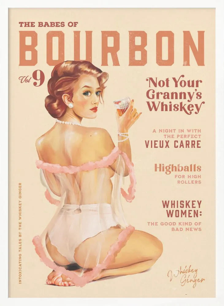 Babes of Bourbon Vol 9 Vintage Whiskey Pinup , By Brett Gramse