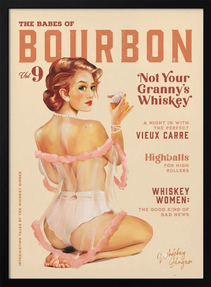 Babes of Bourbon Vol 9 Vintage Whiskey Pinup , By Brett Gramse