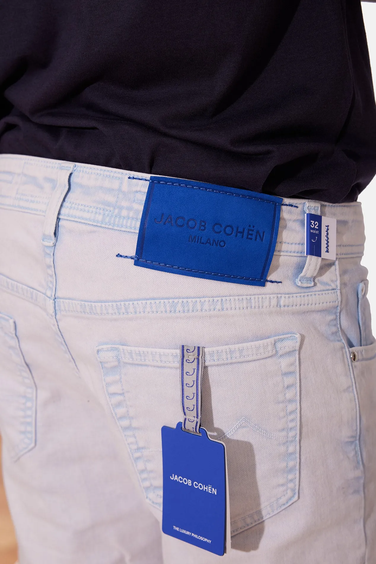 Bard 9.5oz Slim Fit Denim Sky Azure