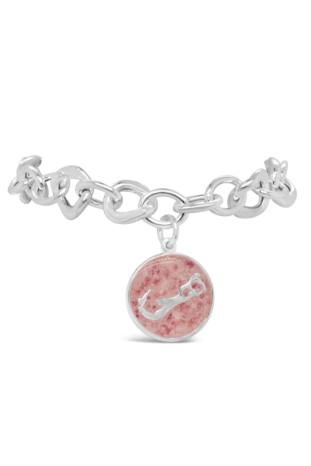 Bermuda ~ Coin Chunky Chain Bracelet