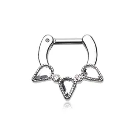 Bibiana Trident Septum Ring