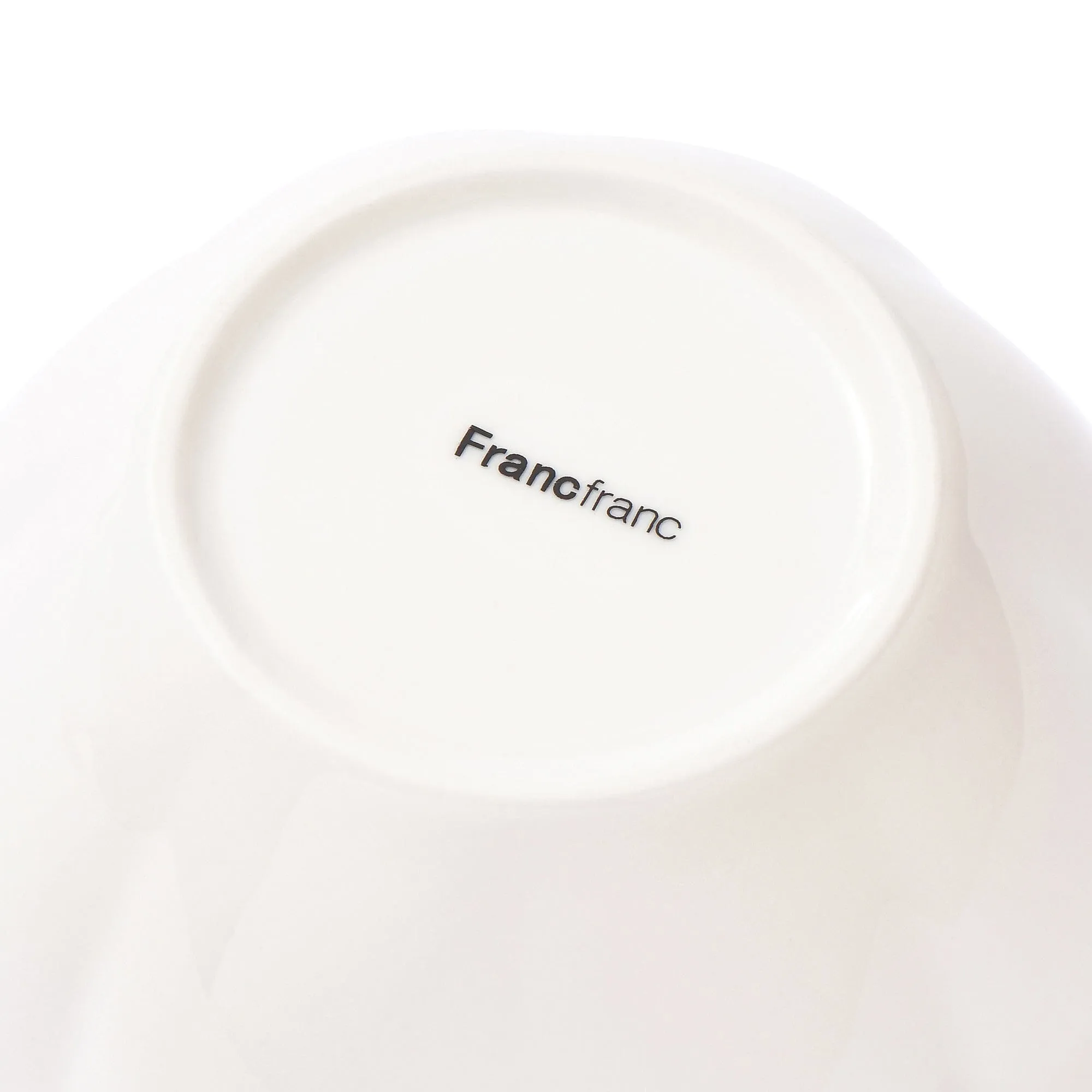 Blanche Bowl Medium Flower  White