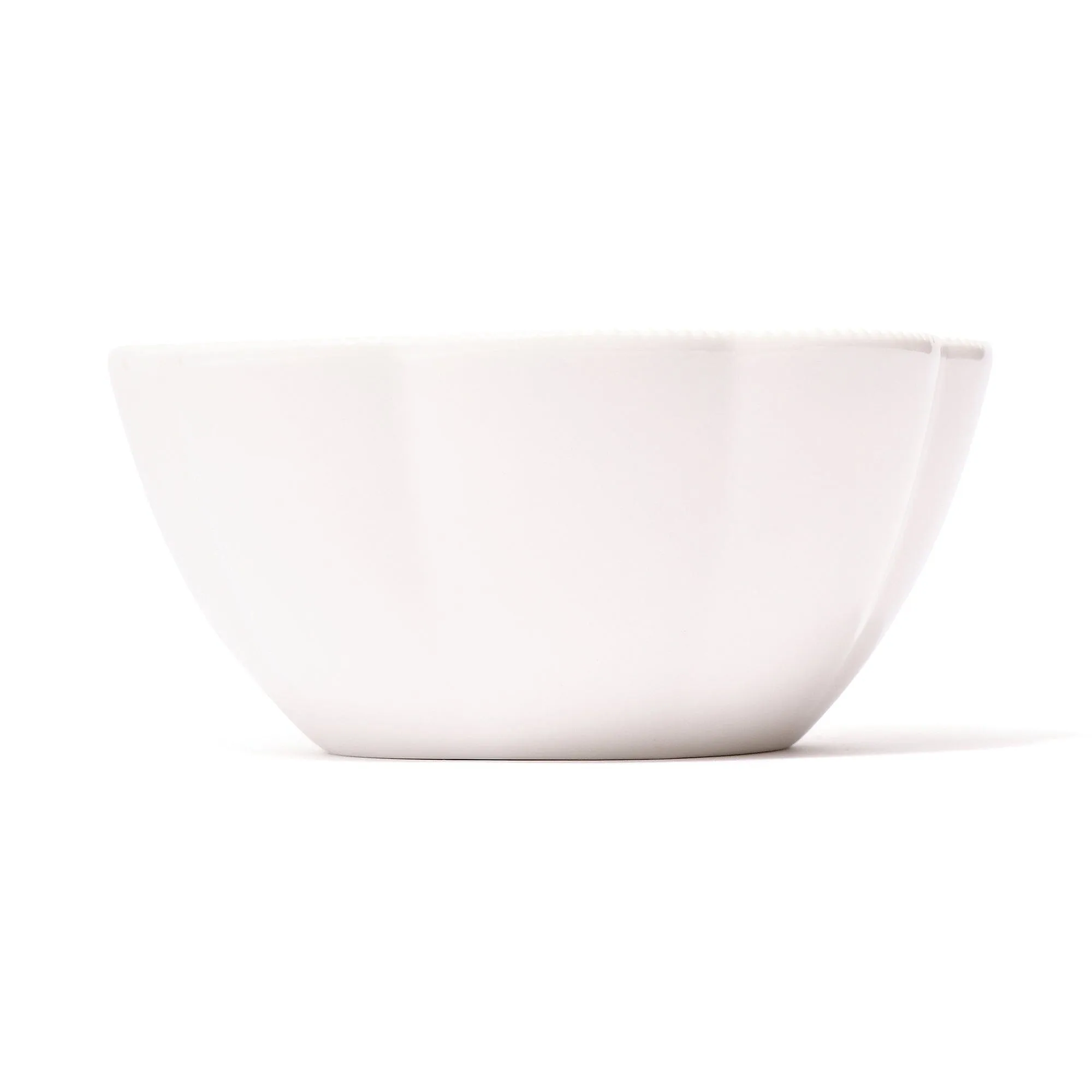 Blanche Bowl Medium Flower  White