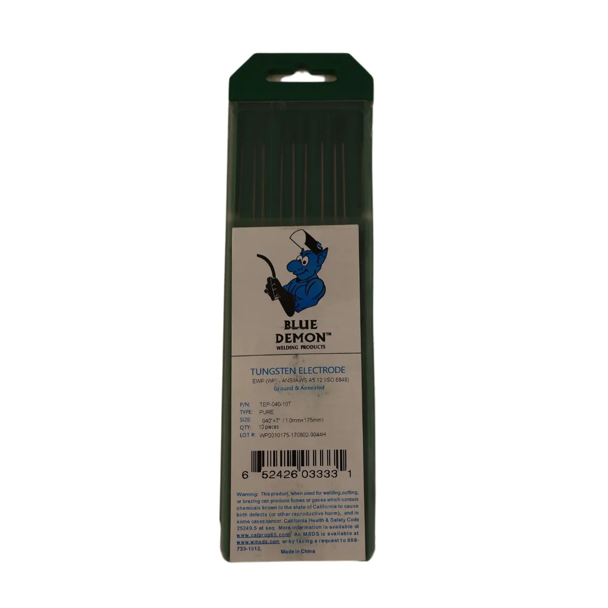 Blue Demon Pure Tungsten, 10/pk - EWP