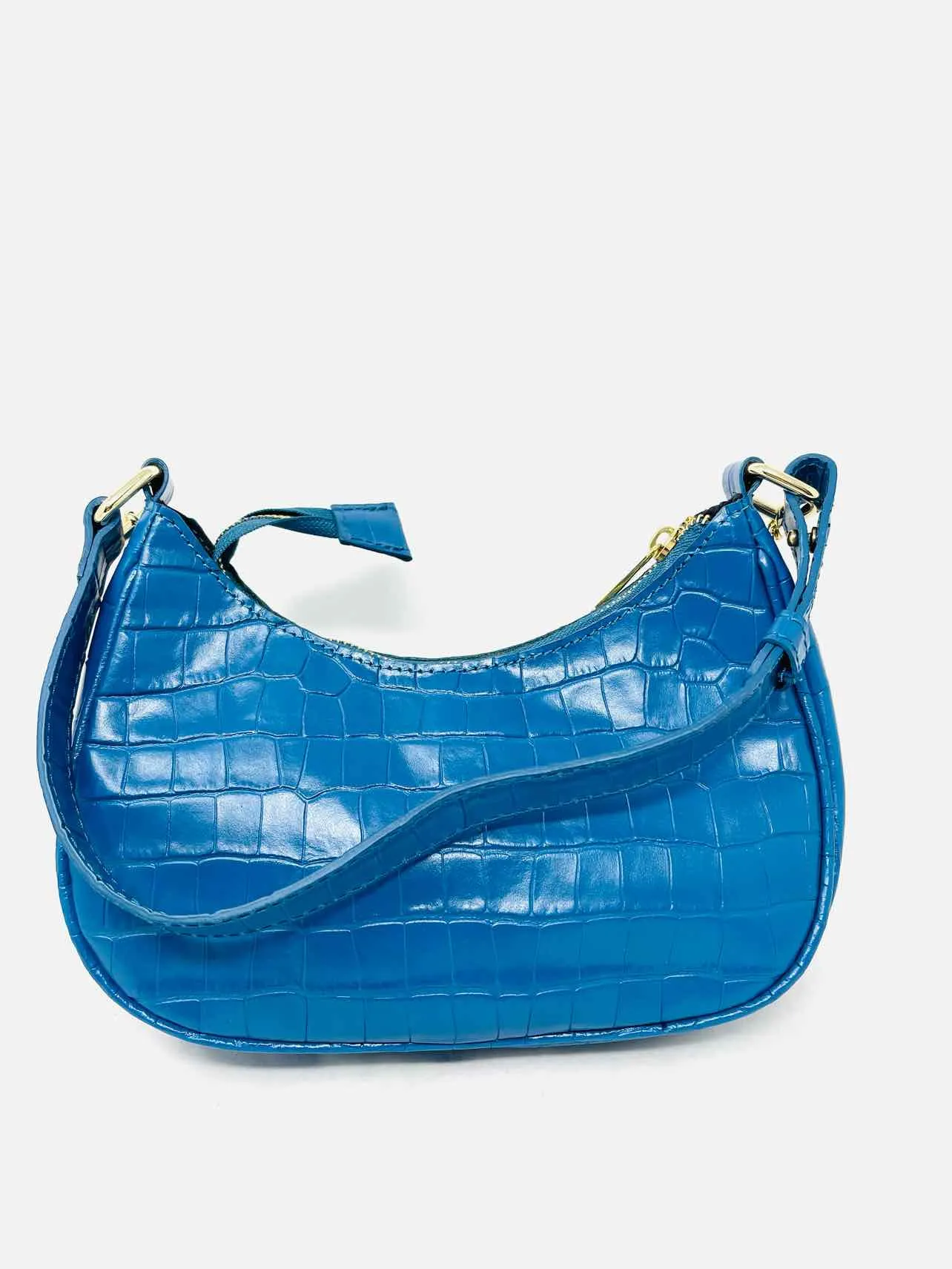 Blue/Gold Reptile Chain Purses Purse