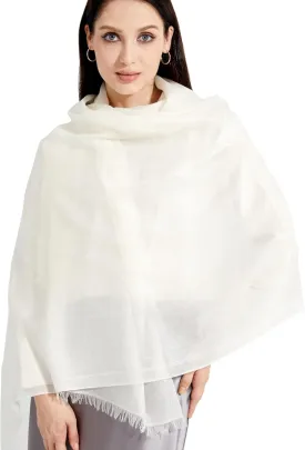 Buttery-soft Cashmere Wrap Lightweight Scarf Shawl Travel Stole for Wayfarer Extra Large 75"x35"