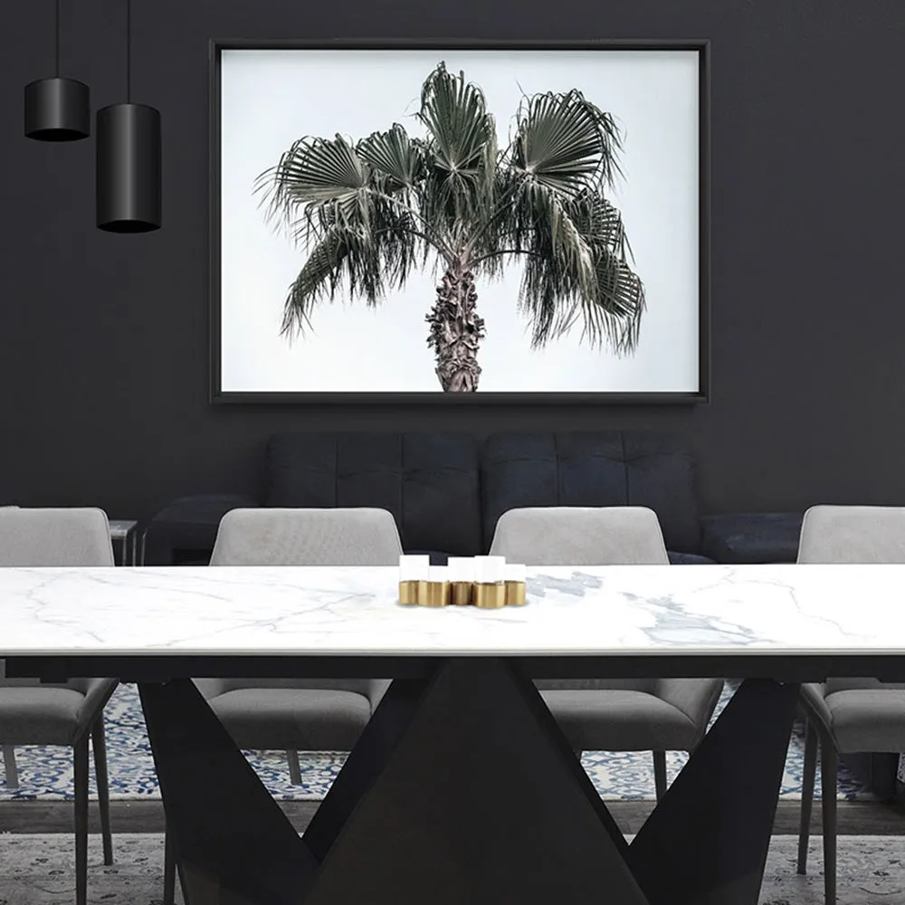 California Coastal Palm Tree Landscape - Art Print