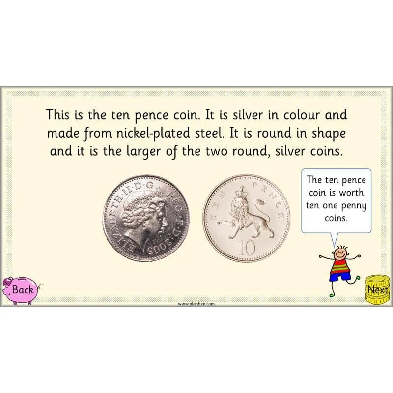 Can you recognise coins?