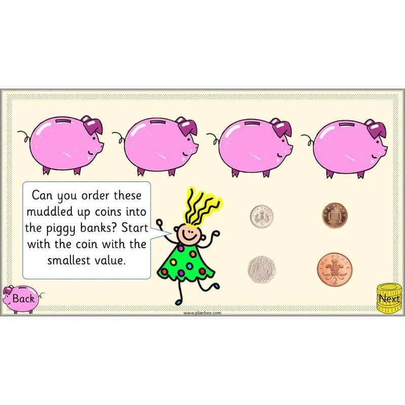 Can you recognise coins?