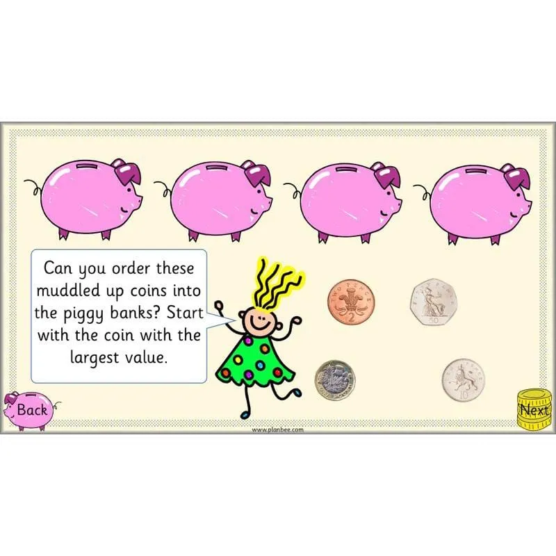 Can you recognise coins?
