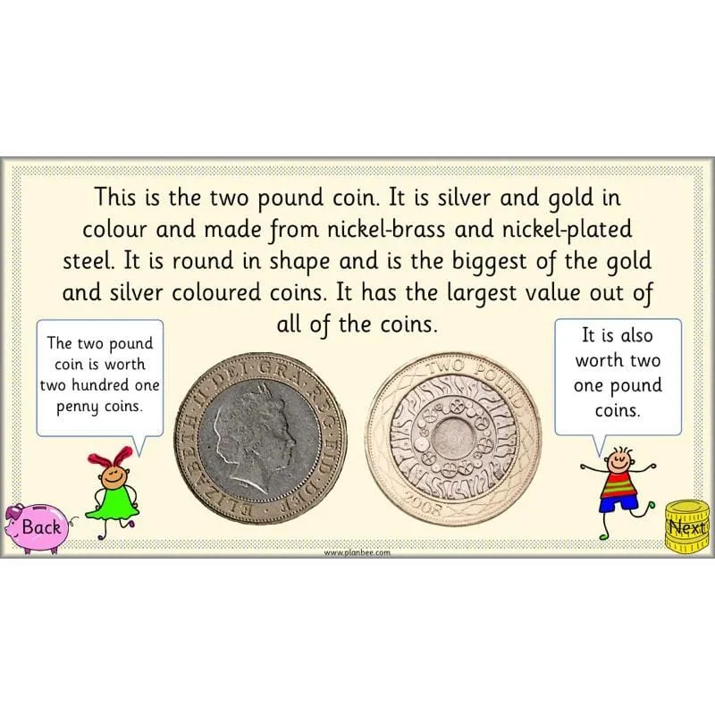 Can you recognise coins?